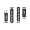Miniatyrbild 3 av 4: Armband för Apple Watch Ultra Taktisk robust och högkvalitativ Taktisk Svart Svart
