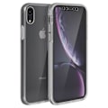 Miniatyrbillede 2 af 4: Beskyttelsescover - AVIZAR - iPhone XR - Silikone - Polycarbonat - Transparent 360° Transparent