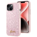 Pikkukuva 1 / 4: Coque pour iPhone 14 Finition Monochrome Pailletée Guess Rose Rosa