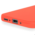Miniatyrbillede 3 af 5: Coque til Samsung Galaxy A36 Semi-blødt Soft-touch Antiskrid Orange Orange