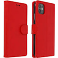 Miniatyrbillede 1 af 4: Étui - AVIZAR - iPhone 11 - Helt Cover - Kortlomme - Støttefunktion Rød Röd