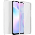 Miniatyrbild 1 av 4: Skyddande skal - AVIZAR - Xiaomi Redmi 9A - Hård baksida - Mjuk framsida - Transparent Transparent