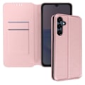 Pikkukuva 1 / 5: Kotelo Samsung Galaxy A16 Flip Card - ja Video Holder Champagne Pink -kotelolle Rosa