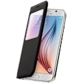 Miniatyrbillede 1 af 4: Window Flip Case til Samsung Galaxy S6 - Sort Cover Svart