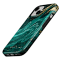 Miniatyrbild 2 av 2: Coque för iPhone 14 Emerald Pool MagSafe Höjda Kanter