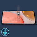 Pikkukuva 4 / 4: Näytön kalvo Samsung Galaxy A72 karkaistu lasi 9H Anti-Fingerprint Transparent Transparent