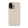 Pikkukuva 4 / 4: Kotelo iPhone 16 Plus:lle Iskunkestävä Nahka-yhteensopiva MagSafe Decoded Beige Beige