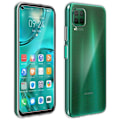 Pikkukuva 1 / 4: Huawei P40 Lite kova kotelo ja 9H karkaistu lasikalvo 4Smarts läpinäkyvä valkoinen Vit