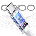 Miniatyrbillede 4 af 4: Oppo USB SuperVOOC 65W oplader + USB til USB-C kabel model VCA7GAEH
