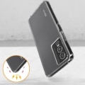 Miniatyrbillede 3 af 5: AVIZAR blødt beskyttelsescover til Vivo Y76 5G - tynd og let - gennemsigtig Transparent