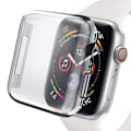 Pikkukuva 2 / 4: AVIZAR Apple Watch 44mm näytönsuojakotelo - Läpinäkyvä naarmuuntumaton silikoni transparent