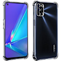Miniatyrbillede 1 af 4: Coque - AVIZAR - Oppo A72 / A52 - Silikone Flexibel - Transparent Hvid - Beskyttelse mod Fald Vit