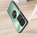 Miniatyrbillede 4 af 5: Etui - AVIZAR - Xiaomi Poco F4 5G - Metalring - Videostøtte - Sort svart