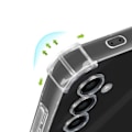 Miniatyrbild 2 av 5: Stötsäker Skal - Mayaxess - Samsung Galaxy S24 - Förstärkta Hörn - Lätt Design - Transparent Transparent