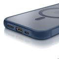 Miniatyrbild 5 av 5: MagSafe-skal för iPhone 16e Matt Frostad Baksida Blå Nattkant Blå