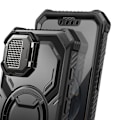 Miniatyrbillede 4 af 5: Coque Intégrale til iPhone 16e Stødabsorberende Kompatibel med MagSafe I-Blason Sort Svart