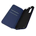 Miniatyrbillede 1 af 5: AVIZAR Wallet Case til Xiaomi Redmi Note 11 og 11s - Midnight Blue - Video Support funktion Nattblått