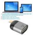 Miniatyrbild 4 av 4: Typ C till Vga Adapter Typ C Hane till Vga DB15P Female Adapter Video Converter för Windows/Android HB046