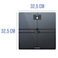 Miniatyrbild 3 av 5: Ansluten våg - WITHINGS - Body Comp - Full spårning - 5 lägen - Batteritid 18 månader Svart