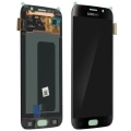 Pikkukuva 1 / 4: Alkuperäinen Täydellinen LCD-näytön vaihto Samsung Galaxy S6 - musta