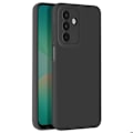 Pikkukuva 5 / 5: Suojaa Samsung Galaxy A26:lle, sileä silikonikotelo, suojattu kamerablocki, musta Svart