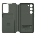 Miniatyrbillede 1 af 5: Cover til Galaxy S23 Plus Clear View Window Cover Orginal Khaki