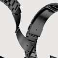 Miniatyrbillede 3 af 5: Armbånd til Apple Watch 41 mm / 40 mm / 38 mm sorte stålled Svart