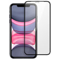 Miniatyrbillede 2 af 4: iPhone 11 film 9H hærdet glas tynde buede kanter Oleofobisk sort kontur sort