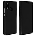 Miniatyrbillede 2 af 4: Huawei P20 Lite etui - AVIZAR - Læderpungcover - Sort - Videounderstøttelse - 3 kortpladser Svart