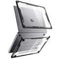 Miniatyrbillede 1 af 6: Bumper Case til MacBook Pro 16" 2023, 2022 og 2021 - SUPCASE - Unicorn Beetle - Stødsikker - Gennemsigtig sort Transparent