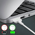 Pikkukuva 4 / 4: Verkkolaturi - AVIZAR - MacBook Air 2. sukupolvi - MagSafe 2 - 45W - 1,9 metrin kaapeli Vit