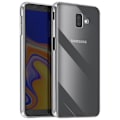 Miniatyrbild 1 av 5: Täckskal för Samsung Galaxy J6 Plus Silikon Mjuk Design Tunn Lätt Transparent Transparent