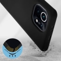 Miniatyrbillede 3 af 4: Beskyttelsescover - Xiaomi - Mi 11 5G - Semi-blød silikone - Soft Touch-finish - Sort Svart