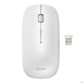 Pikkukuva 2 / 5: Langaton Bluetooth-hiiri ja Compact 2.4G USB Dongle Ladattava wiwu Valkoinen