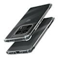 Pikkukuva 2 / 5: Antishock joustava suojakuori Motorola Edge 50 Ultra vahvistetuilla kulmilla, kirkas Transparent
