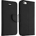 Miniatyrbillede 2 af 4: Housse Etui Folio - Avizar - iPhone 6/6s - Øko-læder - Sort - Støttefunktion Svart