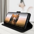 Pikkukuva 4 / 5: Oppo Reno 6 5G Case Flip Wallet Function Video Support Black Svart