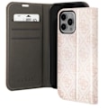 Miniatyrbild 2 av 5: Lyxfodral till iPhone 14 Pro Max Elegant Design Korthållare 4G Guess Pattern Pink Rosa