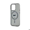 Miniatyrbillede 2 af 6: Coque MagSafe til iPhone 15 Pro IML med Choupette-motiv Karl Lagerfeld Sort Svart