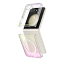 Miniatyrbillede 3 af 5: Beskyttelsesskal - BIGBEN - Samsung Galaxy Z Flip 6 - Transparent - Stødabsorberende - Forstærket Flerfärgad