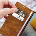 Miniatyrbillede 3 af 4: Etui, der er kompatibelt med Samsung A23 5G og M23 5G Brown Flip etui