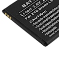 Miniatyrbillede 3 af 3: Batteri til ZTE Blade L3 Li-ion 3.8V 2000mAh 7.6Wh Ref Li3820T43P3h785439