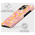 Miniatyrbillede 2 af 4: Coque til iPhone 16 Pro Max MagSafe Tough Antichoks Model Aloha Burga Rose Gul