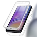 Pikkukuva 4 / 6: Täyskuori Samsung Galaxy A05 - AVIZAR - Läpinäkyvä - Puolijäykkä - Synteettinen - Sileä Transparent