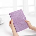 Pikkukuva 4 / 4: iPad Mini 2021 - Apple - Violet - Glitter - Video Tuki - Kortti Tasku Lila