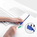 Miniatyrbild 3 av 4: USB 3.0-kabel - LinQ - Förlängning 3m - Blå - Dataöverföring - Laddning av enheter
