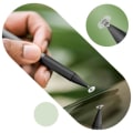 Miniatyrbillede 4 af 5: Universal Touch Stylus Fine Tip med Precision Disc Adonit Mini 4 Grå Grå
