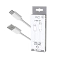 Pikkukuva 2 / 4: USB-C - USB-A -kaapeli 3A Lataus ja Synkronointi POP-kokoelma 1,5m Jaym Valkoinen Vit