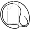 Miniatyrbillede 1 af 5: Coque - Snor - Samsung S23 Ultra - Stiv - Gennemsigtig - Justerbar snor 90 cm Vit