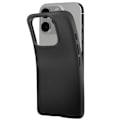 Miniatyrbillede 4 af 5: Etui - MAYAXESS - iPhone 16 Pro Max - Blød silikone - Anti-ridsebeskyttelse - Elegant Svart